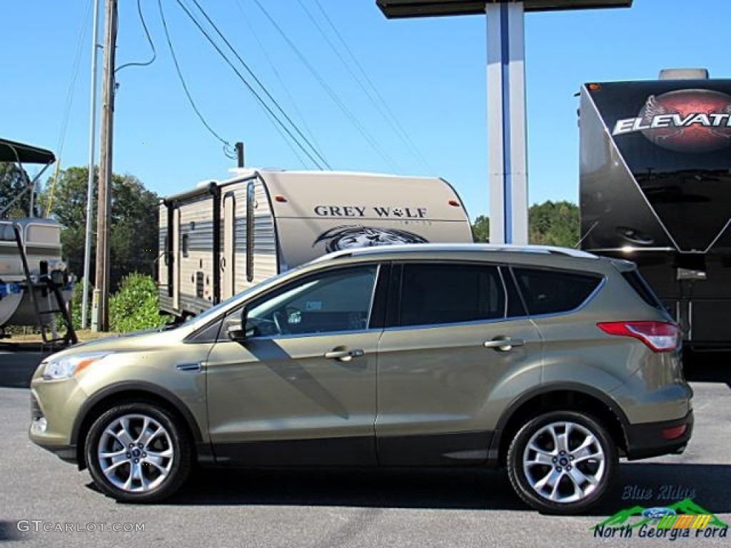 2014 Escape Titanium 2.0L EcoBoost - Ginger Ale / Medium Light Stone photo #2
