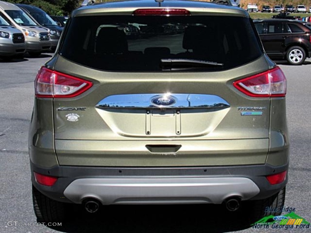 2014 Escape Titanium 2.0L EcoBoost - Ginger Ale / Medium Light Stone photo #4