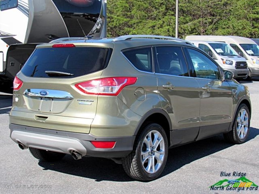 2014 Escape Titanium 2.0L EcoBoost - Ginger Ale / Medium Light Stone photo #5