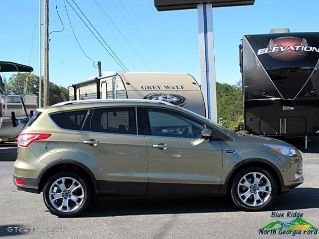 2014 Escape Titanium 2.0L EcoBoost - Ginger Ale / Medium Light Stone photo #6