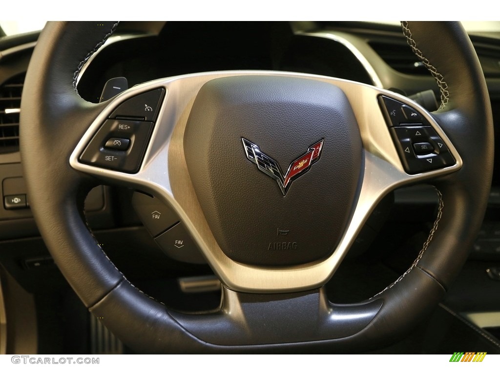 2016 Corvette Stingray Coupe - Shark Gray Metallic / Jet Black photo #9