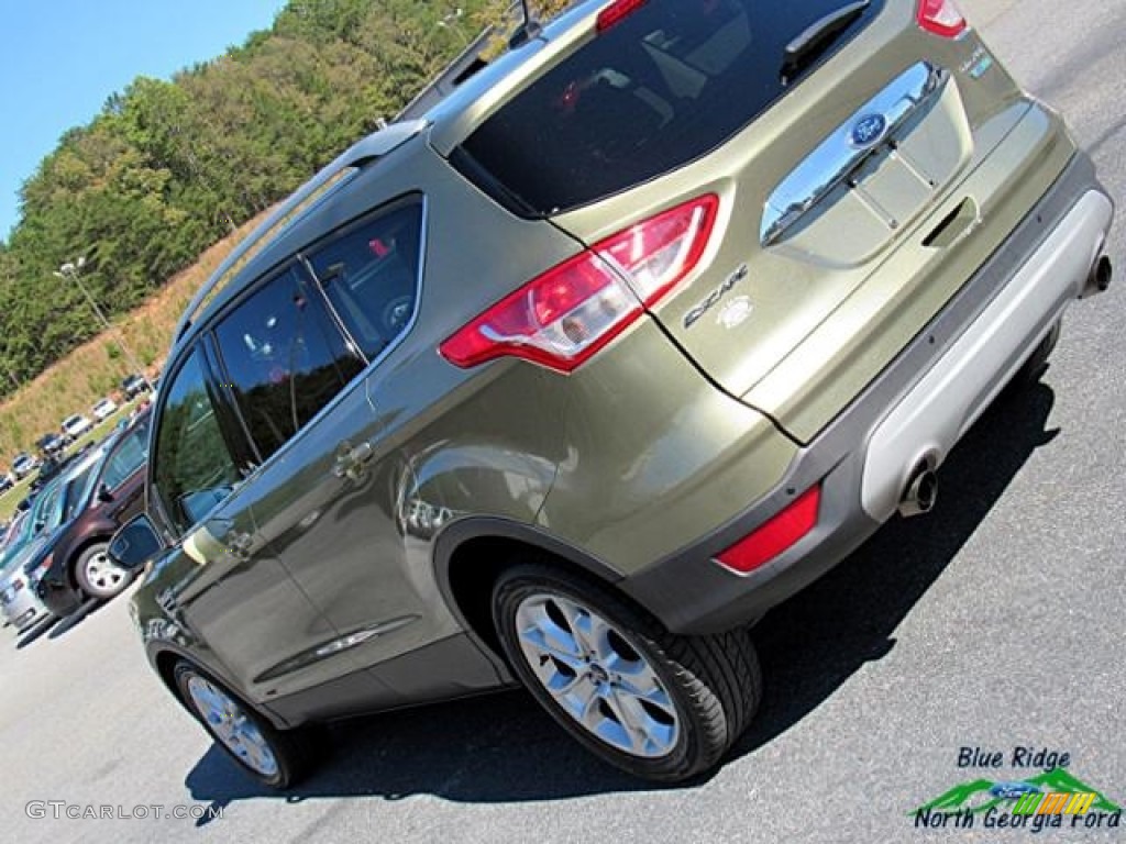 2014 Escape Titanium 2.0L EcoBoost - Ginger Ale / Medium Light Stone photo #33