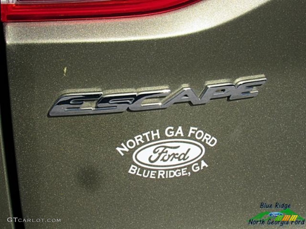 2014 Escape Titanium 2.0L EcoBoost - Ginger Ale / Medium Light Stone photo #34