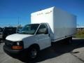 2017 Summit White Chevrolet Express Cutaway 3500 Moving Van  photo #1