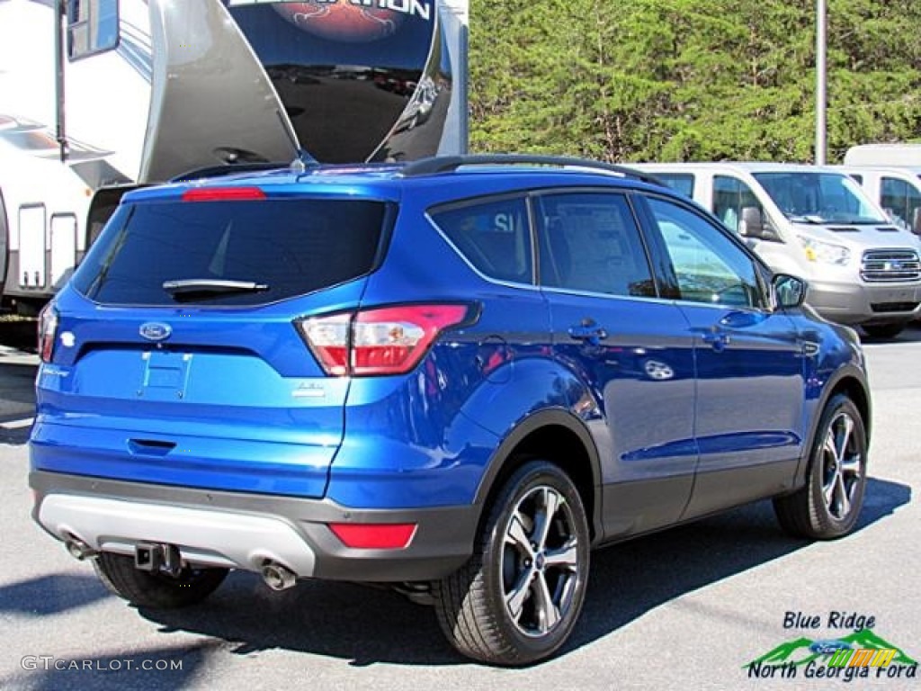 2018 Escape SEL - Lightning Blue / Medium Light Stone photo #5