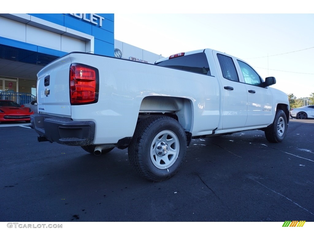 2017 Silverado 1500 WT Double Cab - Summit White / Dark Ash/Jet Black photo #7