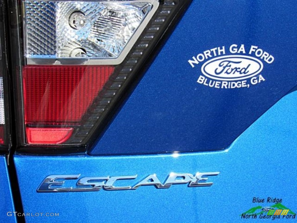 2018 Escape SEL - Lightning Blue / Medium Light Stone photo #36