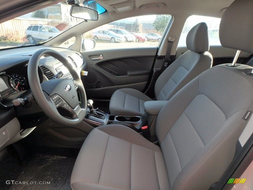 2018 Forte LX - Silky Silver / Gray photo #10