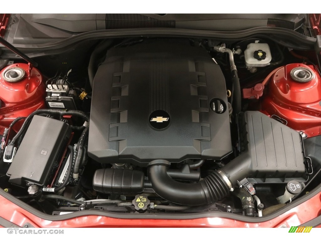 2014 Camaro LS Coupe - Red Rock Metallic / Black photo #16