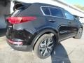 2018 Black Cherry Kia Sportage SX Turbo AWD  photo #2