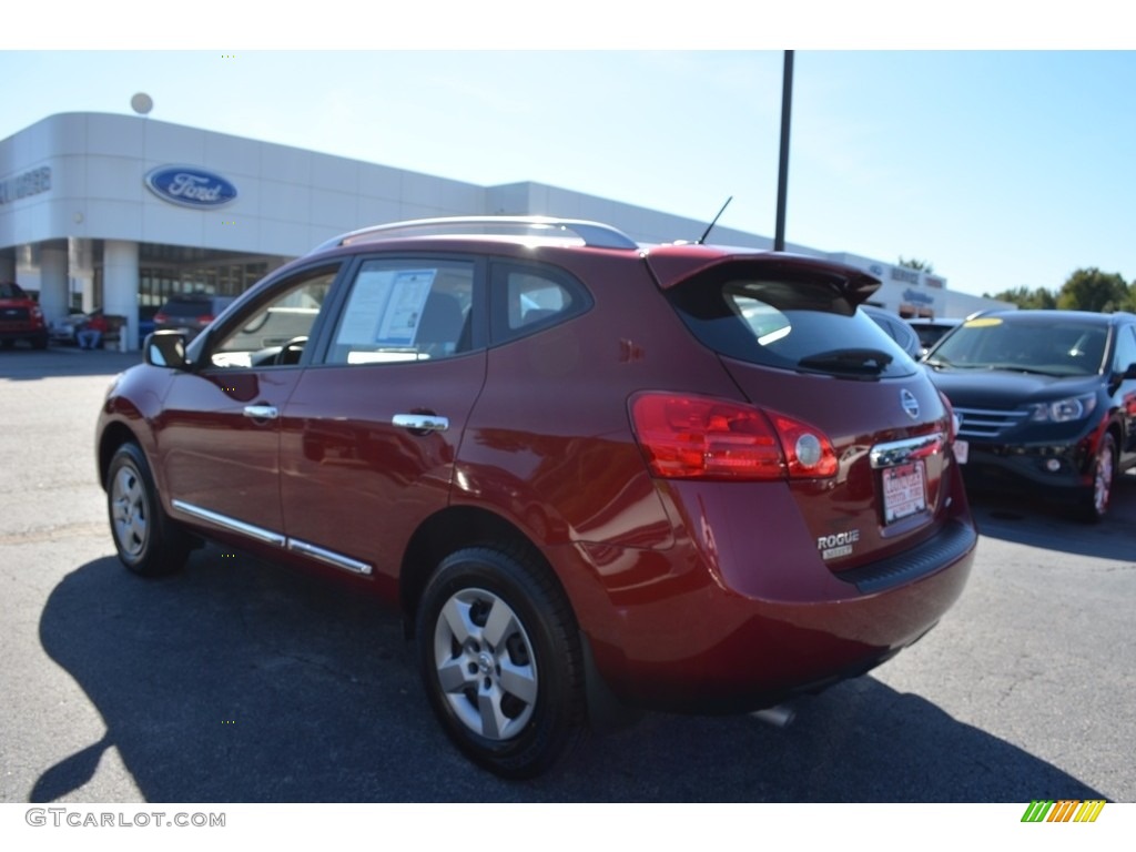 2015 Rogue Select S AWD - Cayenne Red / Gray photo #5