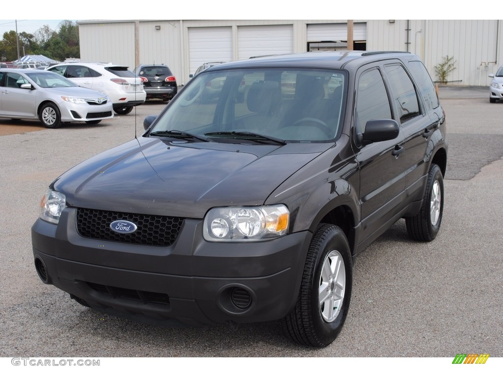 2007 Escape XLS - Dark Stone Metallic / Medium/Dark Pebble photo #1