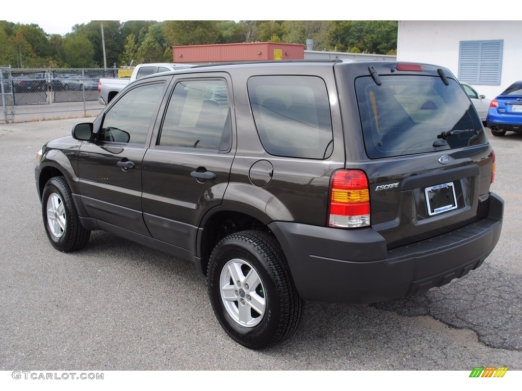 2007 Escape XLS - Dark Stone Metallic / Medium/Dark Pebble photo #3