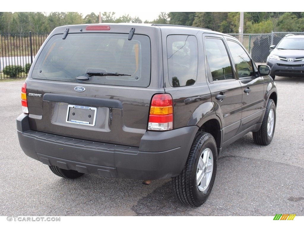2007 Escape XLS - Dark Stone Metallic / Medium/Dark Pebble photo #5