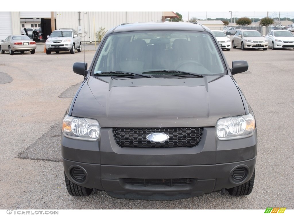 2007 Escape XLS - Dark Stone Metallic / Medium/Dark Pebble photo #8