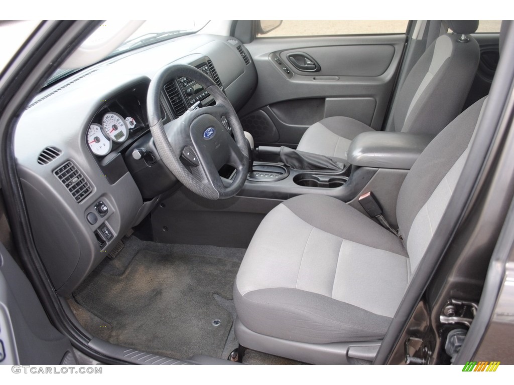 2007 Escape XLS - Dark Stone Metallic / Medium/Dark Pebble photo #10