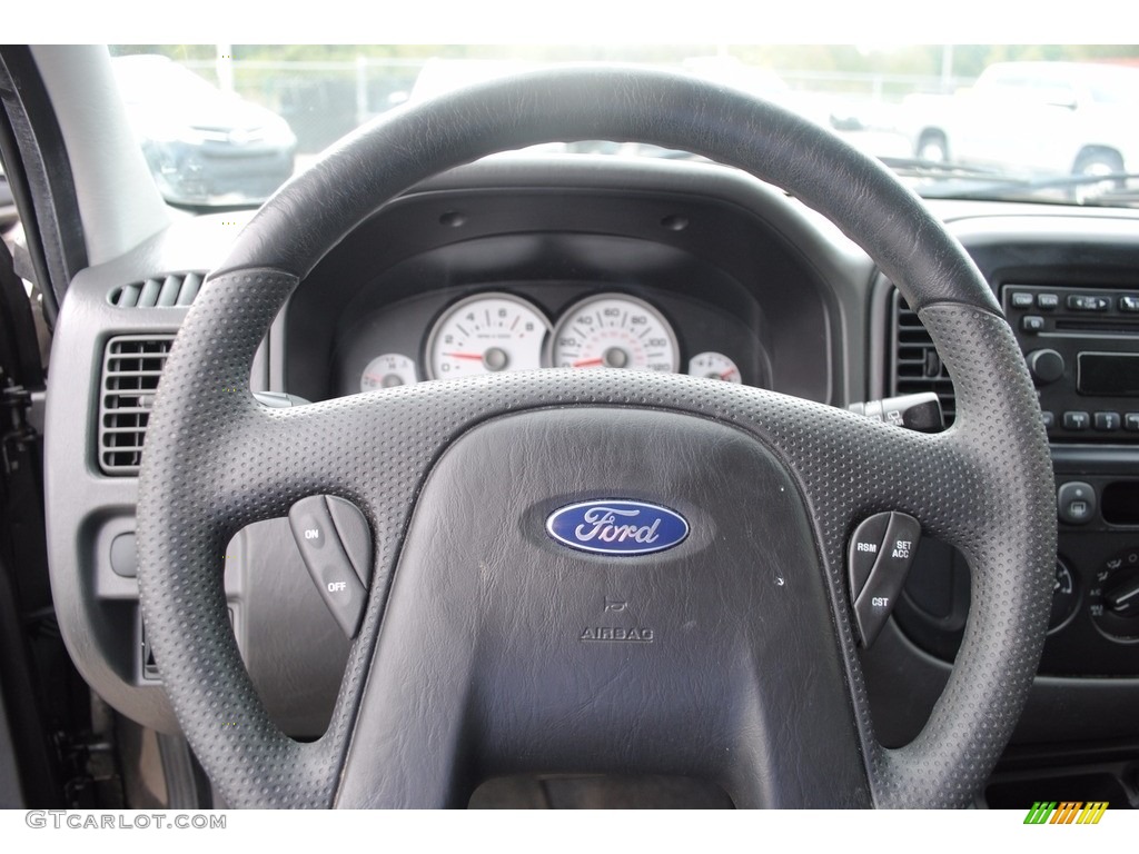 2007 Escape XLS - Dark Stone Metallic / Medium/Dark Pebble photo #12