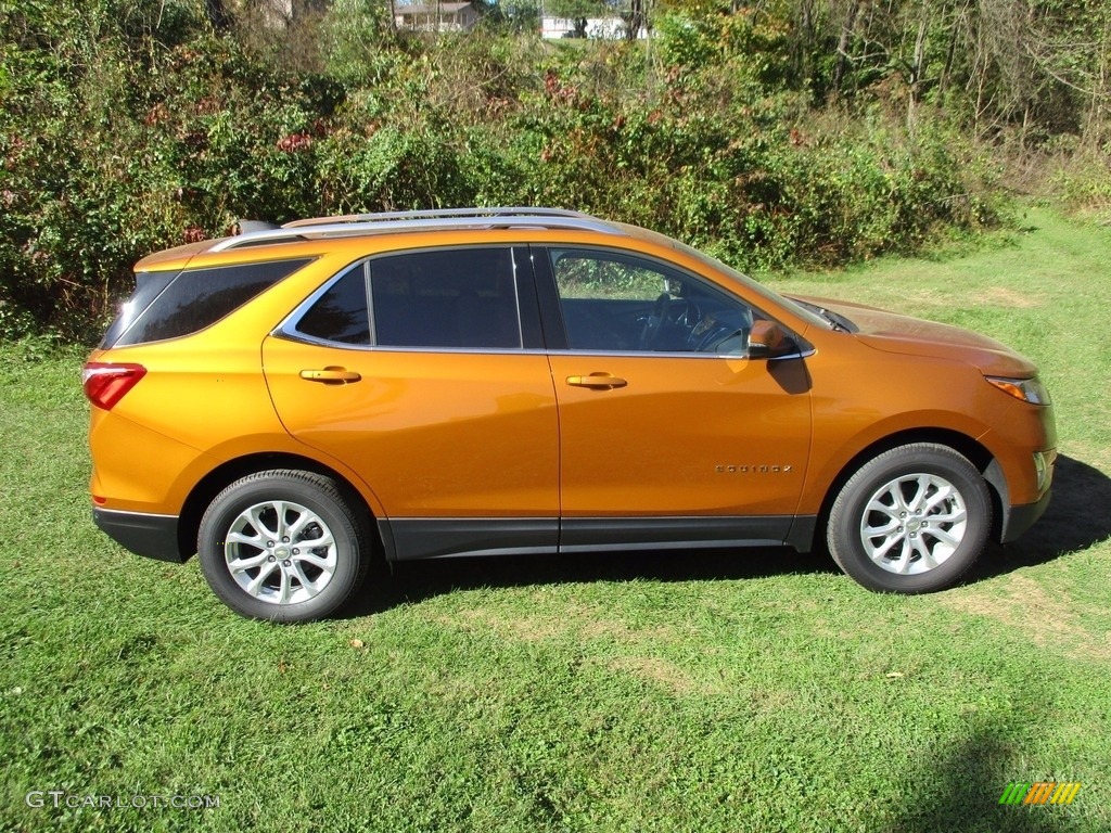 2018 Equinox LT AWD - Orange Burst Metallic / Jet Black photo #2