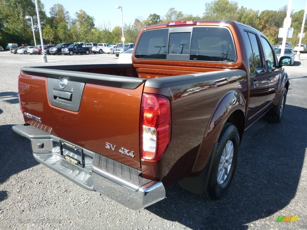 2018 Frontier SV Crew Cab 4x4 - Forged Copper / Steel photo #4