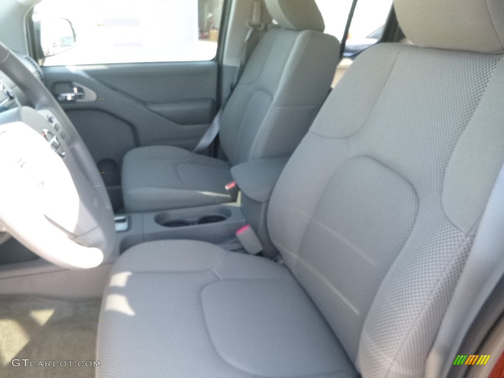 Steel Interior 2018 Nissan Frontier SV Crew Cab 4x4 Photo #123443909
