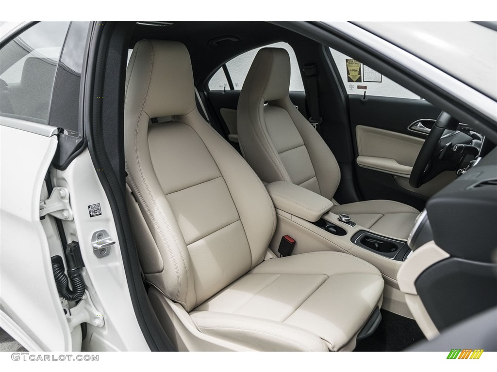 2018 CLA 250 Coupe - Cirrus White / Sahara Beige photo #2