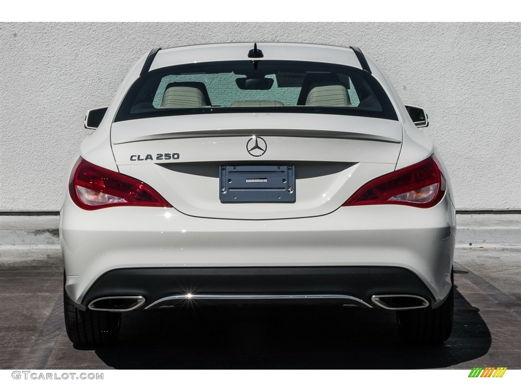 2018 CLA 250 Coupe - Cirrus White / Sahara Beige photo #4