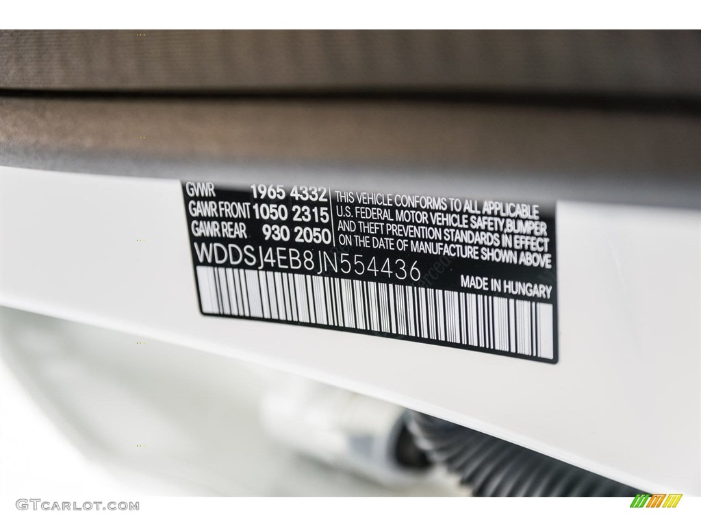 2018 CLA 250 Coupe - Cirrus White / Sahara Beige photo #10