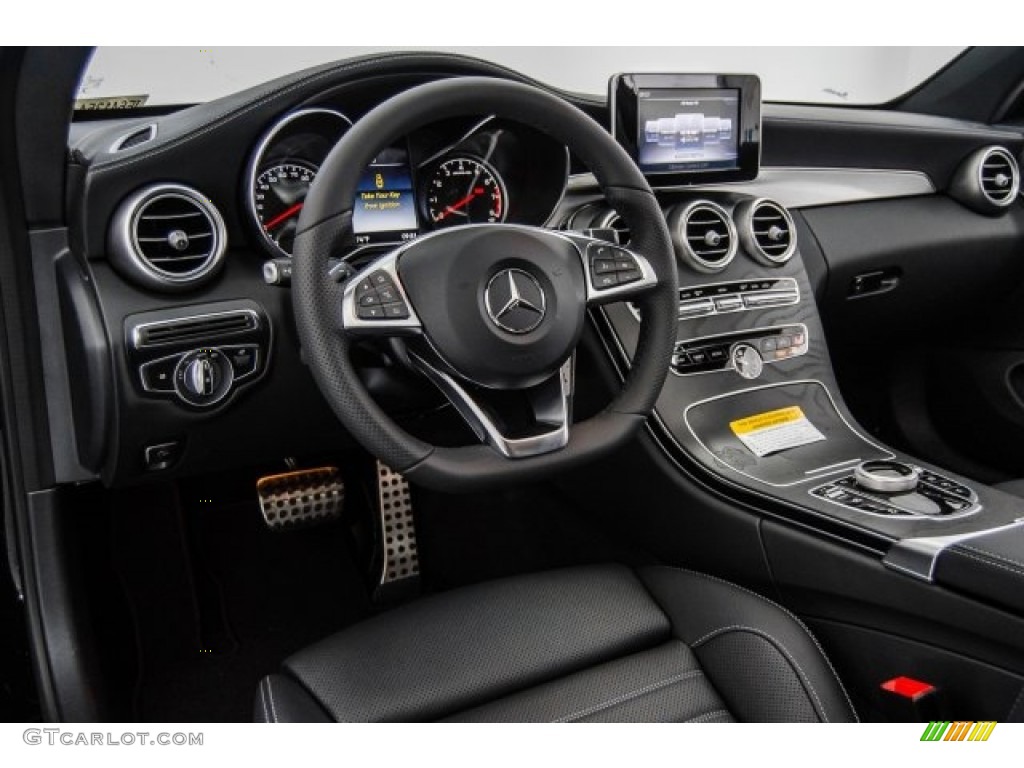 2018 Mercedes-Benz C 43 AMG 4Matic Coupe Black Dashboard Photo #123444613
