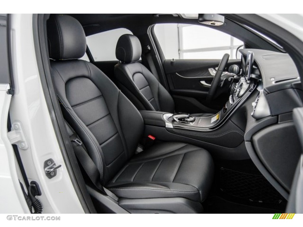 Black Interior 2018 Mercedes-Benz GLC 300 4Matic Coupe Photo #123444760