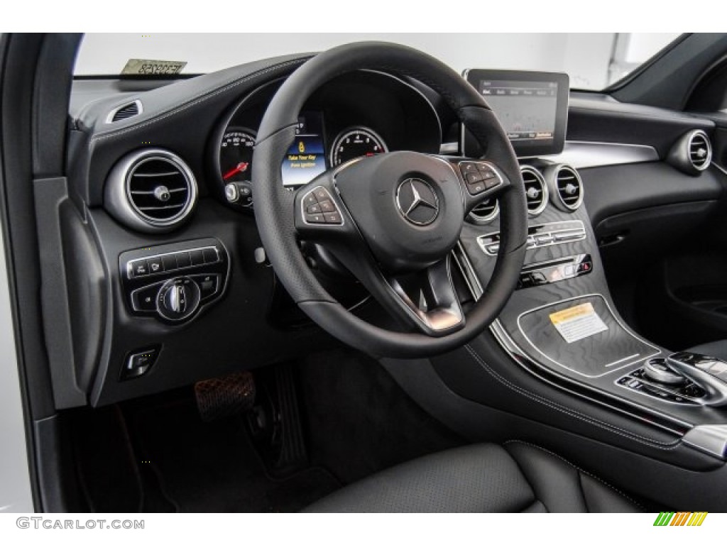 2018 Mercedes-Benz GLC 300 4Matic Coupe Black Dashboard Photo #123444853