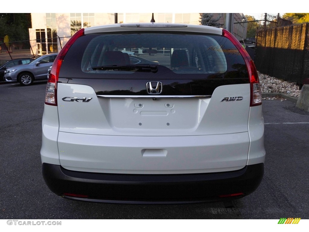 2014 CR-V LX AWD - White Diamond Pearl / Gray photo #5