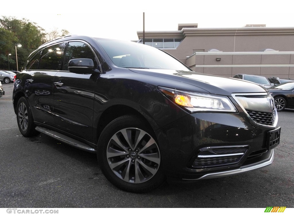 2014 Graphite Luster Metallic Acura MDX SHAWD Technology 123444049