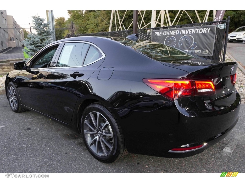 2017 TLX V6 SH-AWD Technology Sedan - Crystal Black Pearl / Ebony photo #6