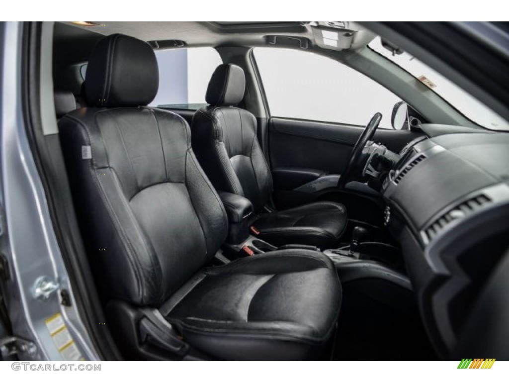 2010 Outlander GT 4WD - Cool Silver Metallic / Black photo #6