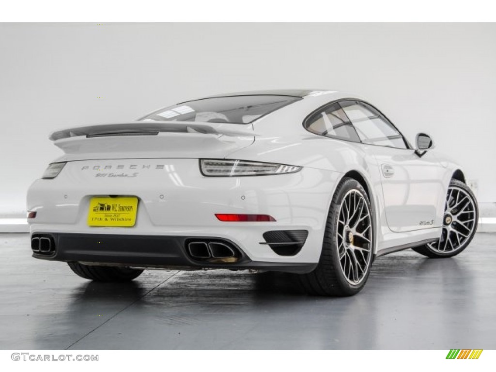 2016 911 Turbo S Coupe - White / Black photo #17