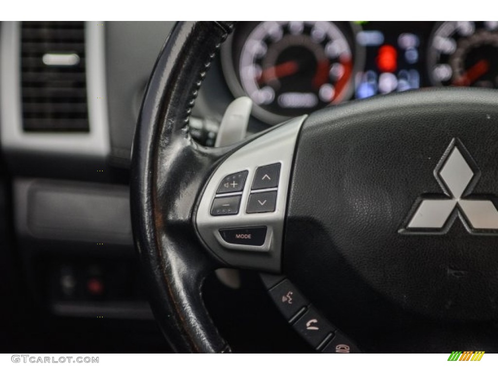 2010 Outlander GT 4WD - Cool Silver Metallic / Black photo #13