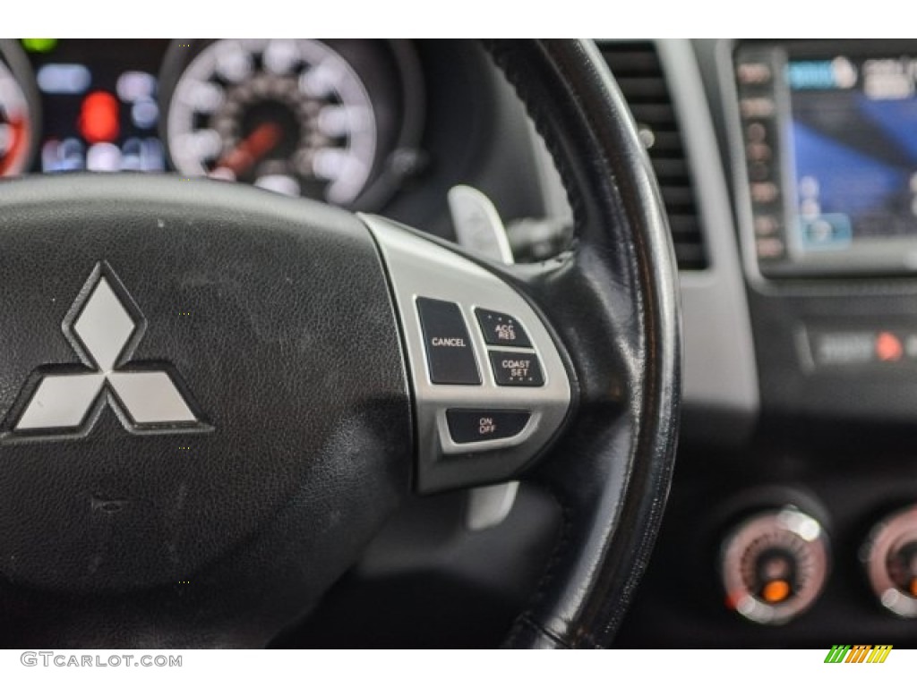 2010 Outlander GT 4WD - Cool Silver Metallic / Black photo #14