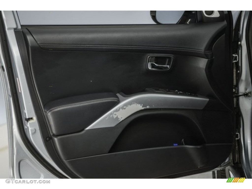 2010 Outlander GT 4WD - Cool Silver Metallic / Black photo #18