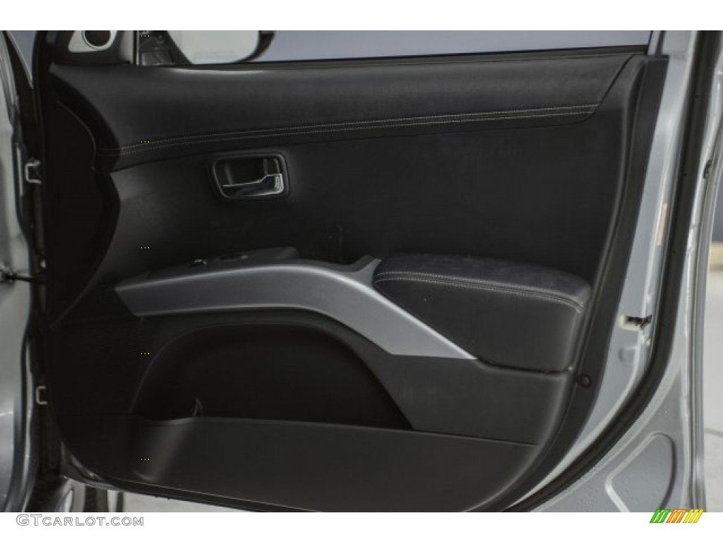 2010 Outlander GT 4WD - Cool Silver Metallic / Black photo #22