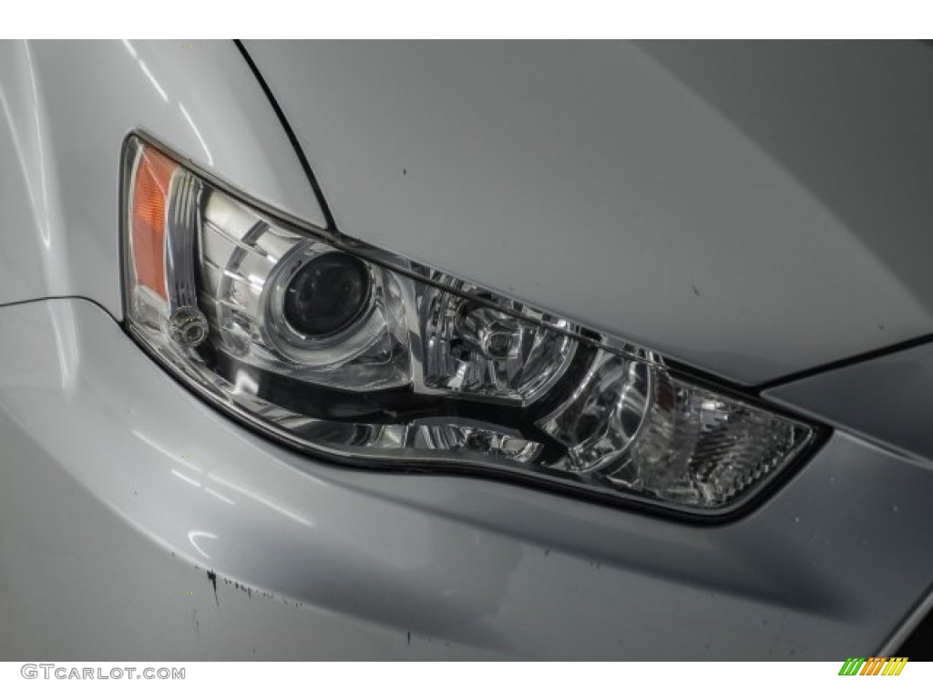 2010 Outlander GT 4WD - Cool Silver Metallic / Black photo #23