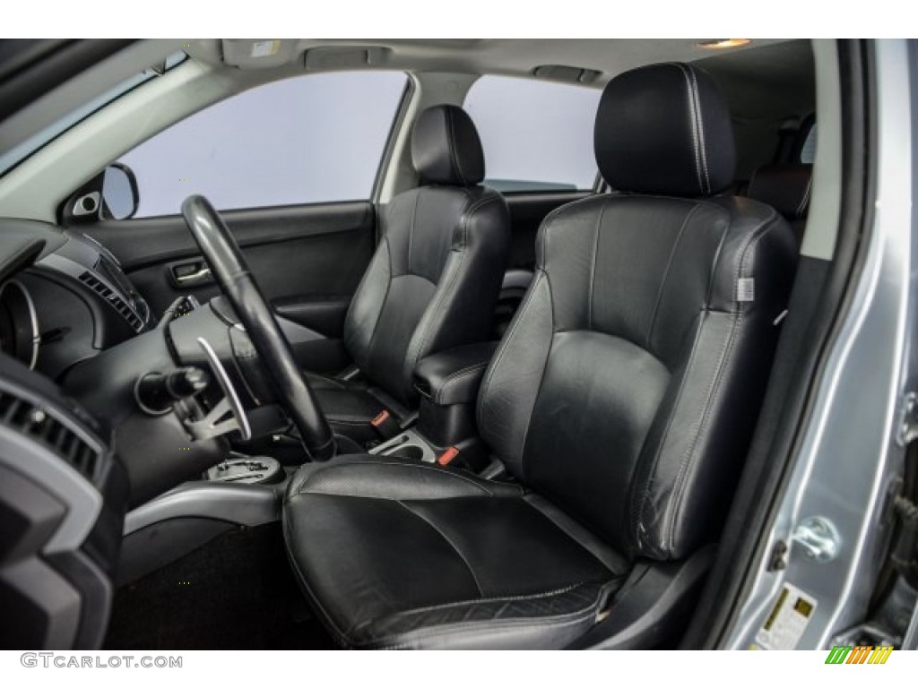 2010 Outlander GT 4WD - Cool Silver Metallic / Black photo #26