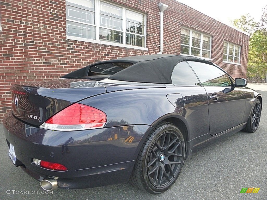 2007 6 Series 650i Convertible - Monaco Blue Metallic / Cream Beige photo #5