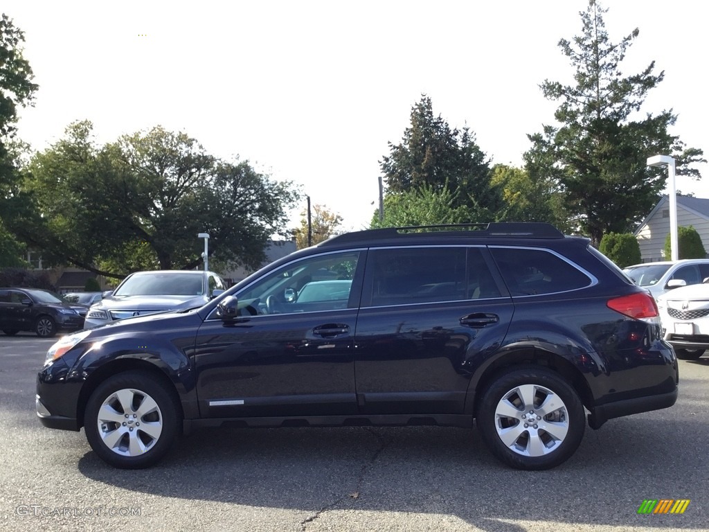 2012 Outback 2.5i Limited - Deep Indigo Pearl / Warm Ivory photo #6