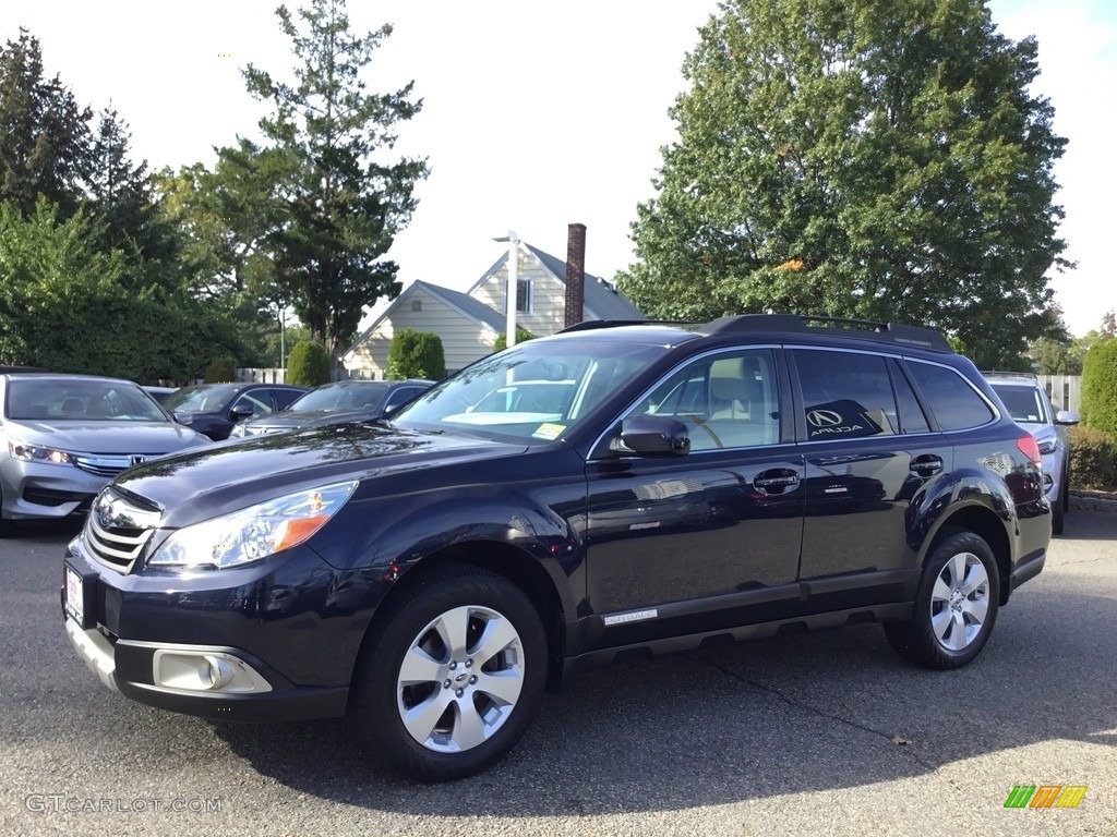 2012 Outback 2.5i Limited - Deep Indigo Pearl / Warm Ivory photo #7