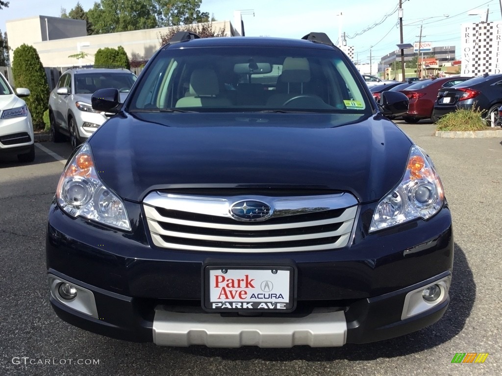 2012 Outback 2.5i Limited - Deep Indigo Pearl / Warm Ivory photo #8