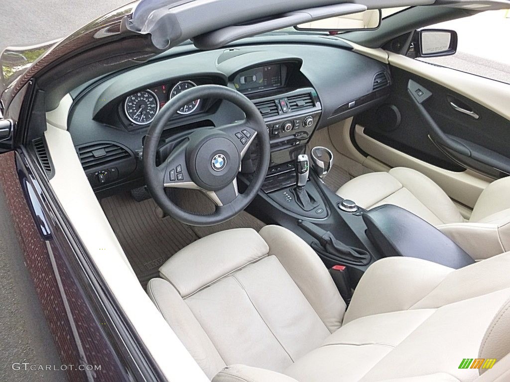 2007 6 Series 650i Convertible - Monaco Blue Metallic / Cream Beige photo #15