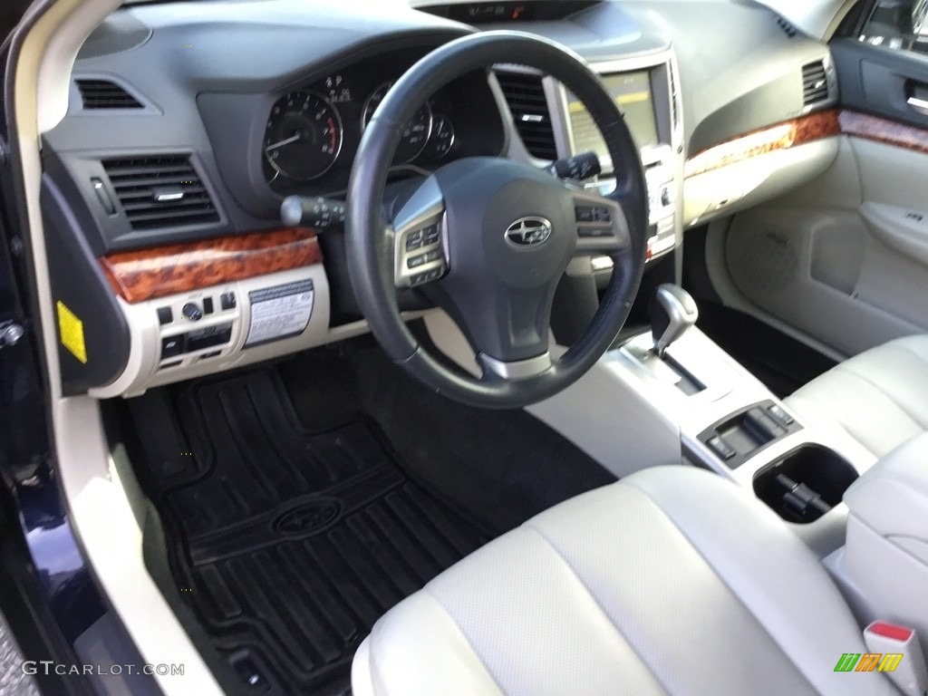 2012 Outback 2.5i Limited - Deep Indigo Pearl / Warm Ivory photo #11