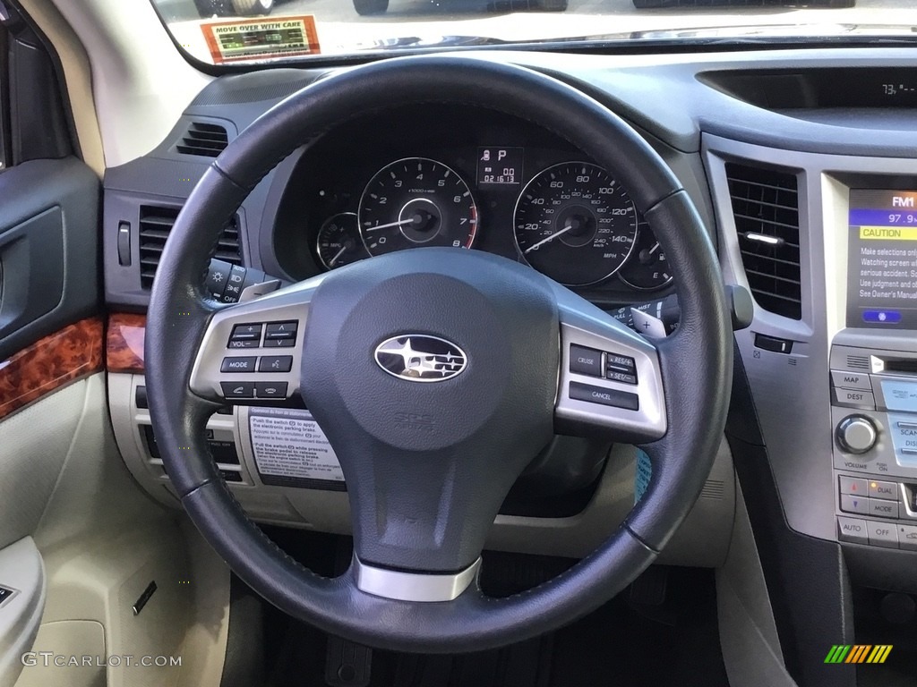 2012 Outback 2.5i Limited - Deep Indigo Pearl / Warm Ivory photo #18
