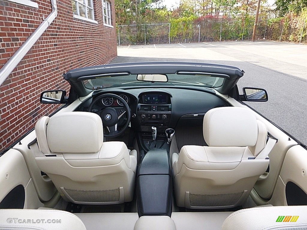 2007 6 Series 650i Convertible - Monaco Blue Metallic / Cream Beige photo #28