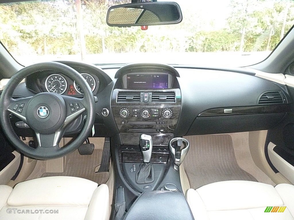 2007 6 Series 650i Convertible - Monaco Blue Metallic / Cream Beige photo #29